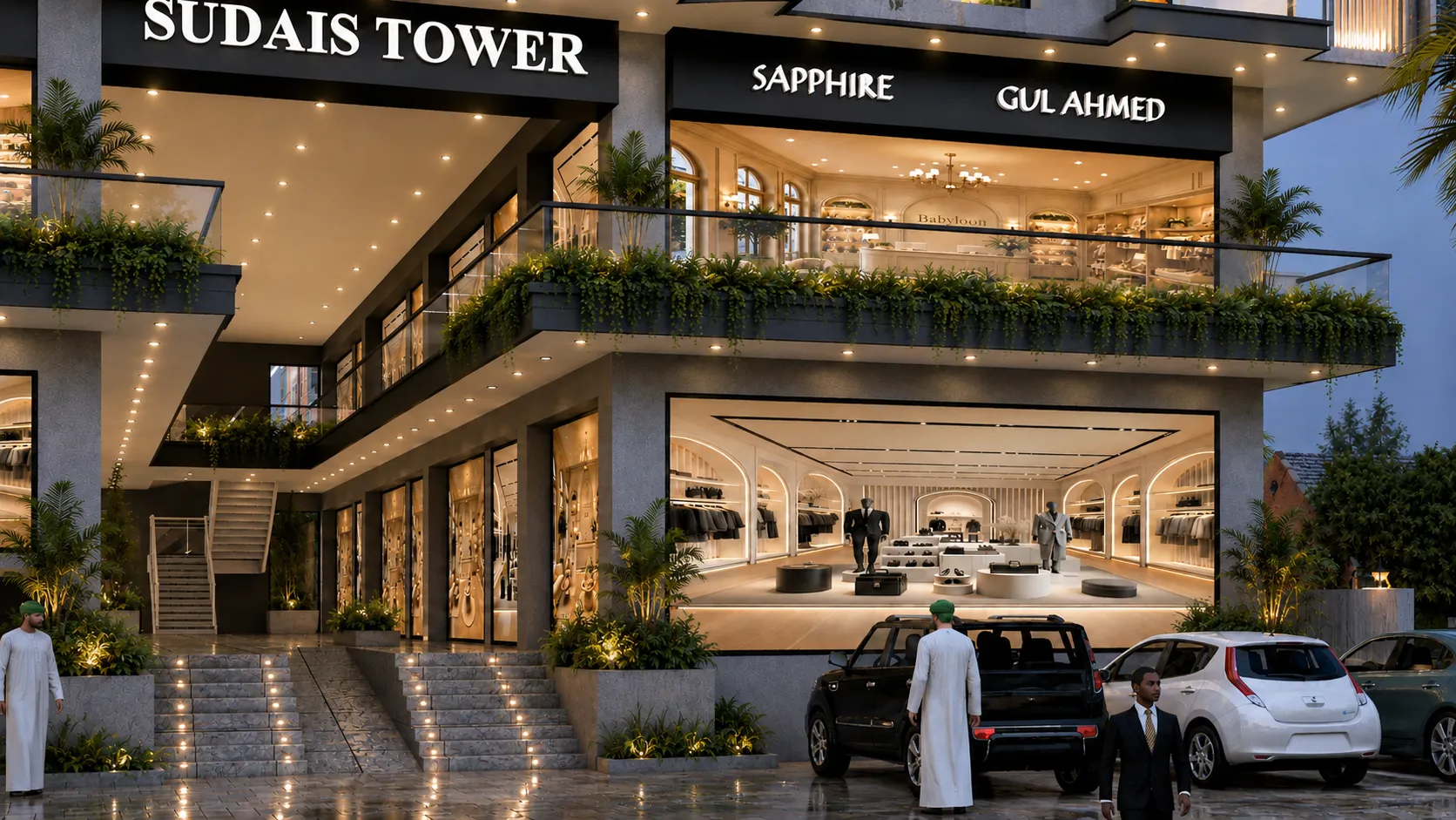 Sudais Tower Commercial Shops